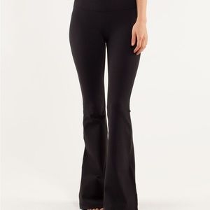 Lululemon Black Flare Leggings